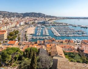 Stunning sea views at Canopy By Hilton Cannes.