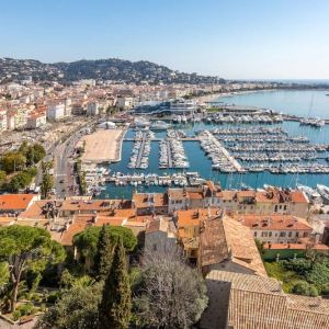 Stunning sea views at Canopy By Hilton Cannes.