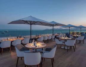 Rooftop dining at Canopy By Hilton Cannes.