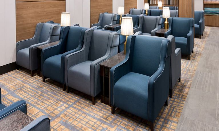 Ample seats perfect for coworking at Plaza Premium Lounge - Teminal 3 (YYZ).