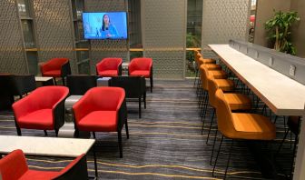 Ample seats available perfect for coworking at Marhaba Lounge - Terrminal 3 (SIN).