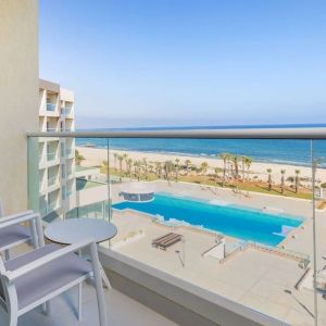 Ocean views at Hilton Skanes Monastir Beach Resort.