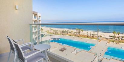 Ocean views at Hilton Skanes Monastir Beach Resort.