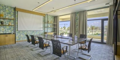 Boardroom at Hilton Skanes Monastir Beach Resort.