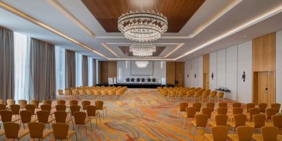 Conference room at Hilton Skanes Monastir Beach Resort.