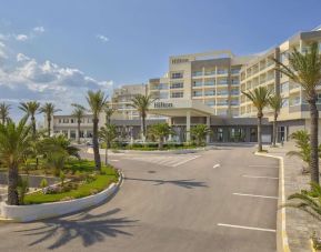 Parking available at Hilton Skanes Monastir Beach Resort.