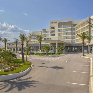 Parking available at Hilton Skanes Monastir Beach Resort.