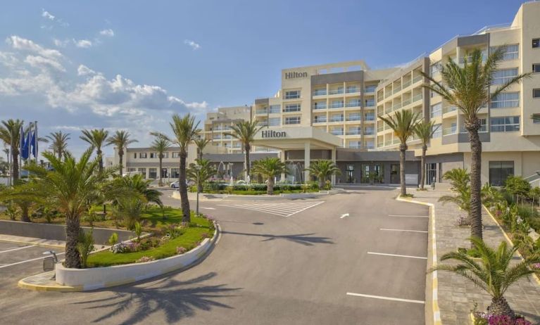 Parking available at Hilton Skanes Monastir Beach Resort.