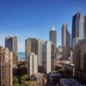 City views at Viceroy Chicago.