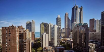 City views at Viceroy Chicago.