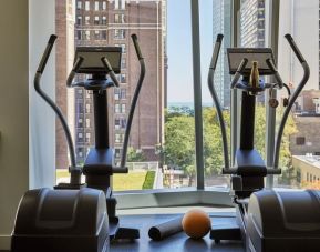 Fitness center at Viceroy Chicago.