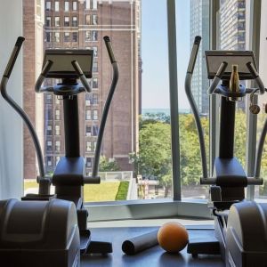 Fitness center at Viceroy Chicago.