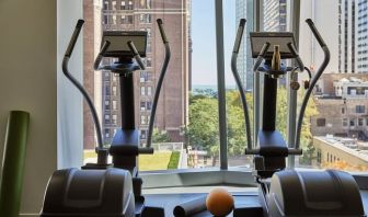 Fitness center at Viceroy Chicago.