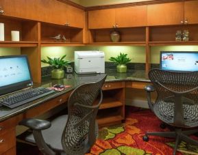 Business center available at Hilton Garden Inn Macon / Mercer University.
