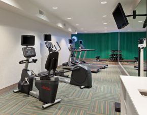 Fitness center available at Holiday Inn Express & Suites Corona.