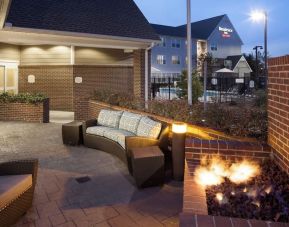 Firepit available at Residence Inn By Marriott Hattiesburg.