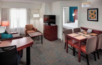 Day use room with living area at Residence Inn By Marriott Hattiesburg.