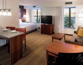 Day use room with living area at Residence Inn By Marriott Bentonville Rogers.