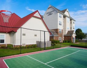 Tennis and basketball court available at Residence Inn By Marriott Bentonville Rogers.