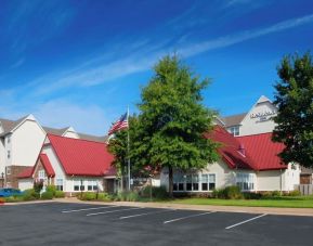 Parking area at Residence Inn By Marriott Bentonville Rogers.