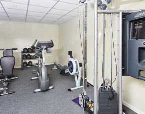 Fitness center at Nightel.