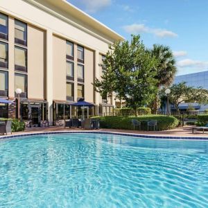 Refreshing outdoor pool at Hampton Inn By Hilton Fort Lauderdale-Cypress Creek.