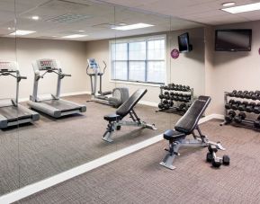 Fitness center available at Residence Inn Kansas City Overland Park.