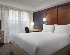 Day use room with work desk at Residence Inn Kansas City Overland Park.