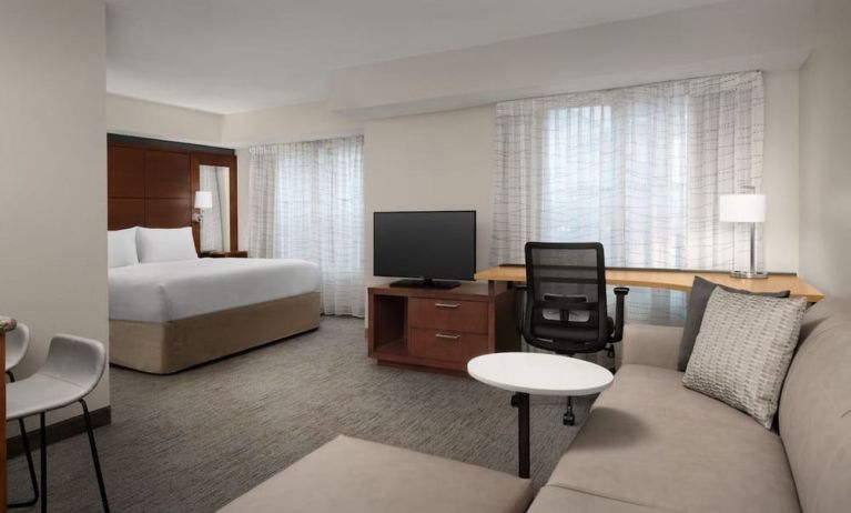 Day use room with living area at Residence Inn Kansas City Overland Park.