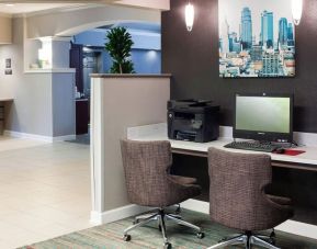 Business center at Residence Inn Kansas City Overland Park.