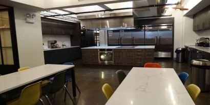 Chef grade guest kitchen at The Chicago Hotel Collection River North.