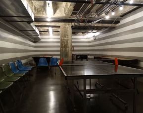 Game room available at The Chicago Hotel Collection River North.