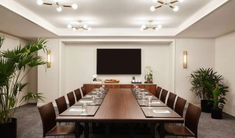 Professional meeting room at The James New York, NoMad.