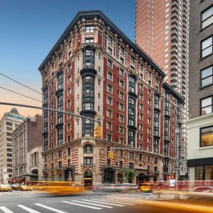 Hotel exterior at The James New York, NoMad.