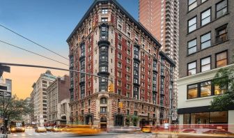 Hotel exterior at The James New York, NoMad.