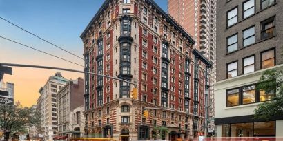 Hotel exterior at The James New York, NoMad.