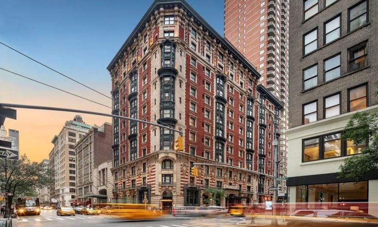 Hotel exterior at The James New York, NoMad.