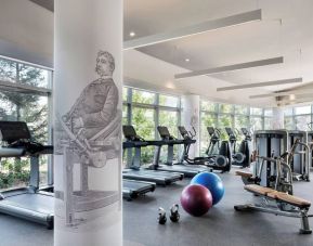 Well-equipped fitness center at Hotel Nia, Autograph Collection.