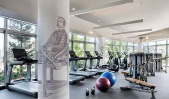 Well-equipped fitness center at Hotel Nia, Autograph Collection.