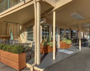 Patio perfect for coworking at The Stevenson Monterey.