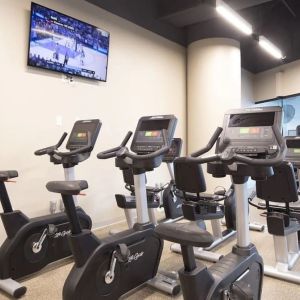 Fitness center available at Alohilani Resort Waikiki Beach.