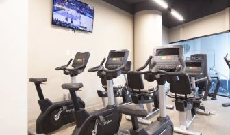 Fitness center available at Alohilani Resort Waikiki Beach.