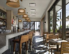 Hotel bar at Alohilani Resort Waikiki Beach.