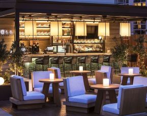 Poolside bar at Alohilani Resort Waikiki Beach.