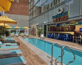 Outdoor pool at Margaritaville Resort Times Square.