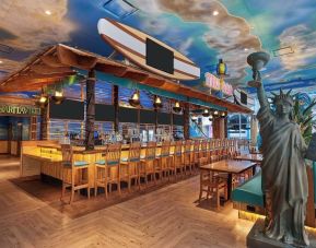 Hotel bar at Margaritaville Resort Times Square.