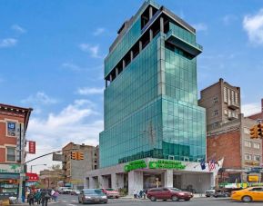 Hotel exterior at Wyndham Garden Chinatown NYC.