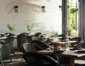 Breakfast area at Renaissance Boca Raton Hotel.
