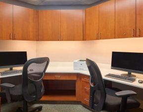 Business center available at Hampton Inn & Suites Providence/Smithfield.