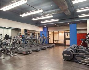 Well-equipped fitness center at The New Yorker Hotel, A Wyndham Hotel.